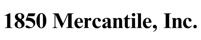 1850 Mercantile  Inc